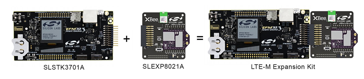 图表 - Silicon Labs LTE-M扩展套件